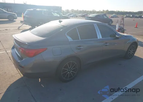 2015 Infiniti Q50 из США, поврежденный, VIN JN1BV7AR5FM420051